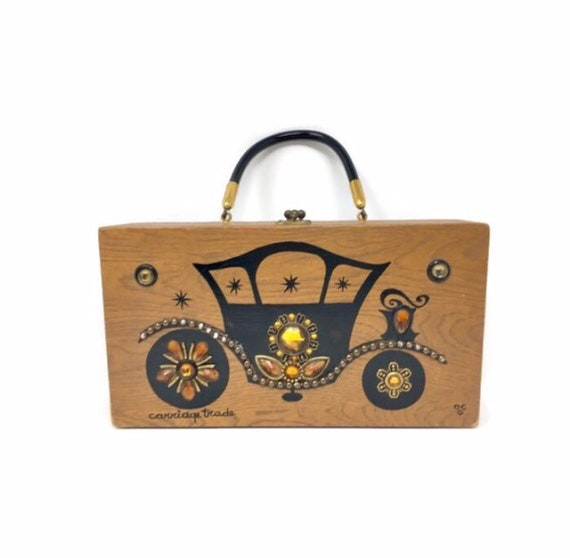 Vintage Enid Collins Box Handbag Circa 1967