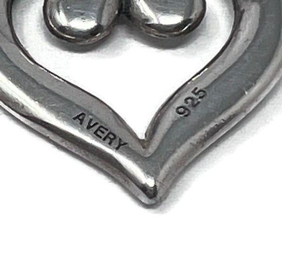 Retired James Avery Sterling Silver Scroll Heart … - image 7