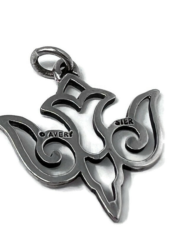 Retired James Avery Open Descending Dove Scroll Sterling Silver 925 Pendant Charm James Avery Jewelry Etsy Canada