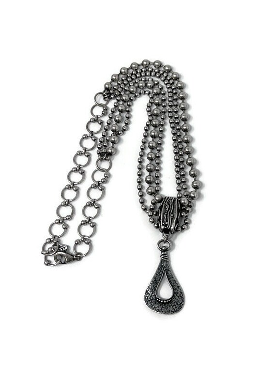 Retired Silpada Sterling Silver 925  Cascading Mu… - image 2