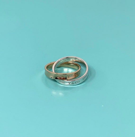 Tiffanyリング Tiffany Titan by Pharrell Williams:Two-row Ring in Rose Gold with
