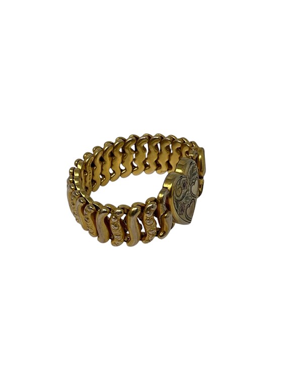 Vintage Pitman Keeler American Queen Heart Shaped Sweetheart Expansion Bracelet for Baby View 3