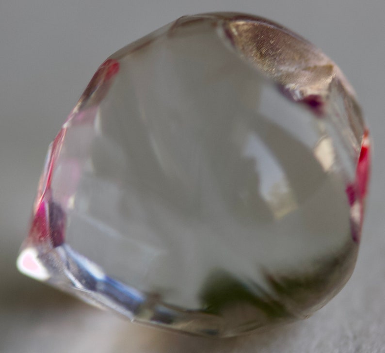 Faceted Tear Drop