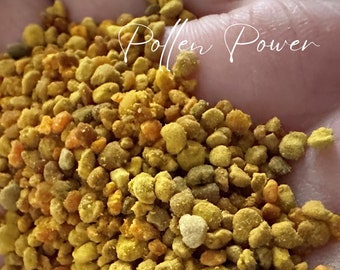 Pollen Power, organic bee pollen, protein for reptiles, superfood, vitamins