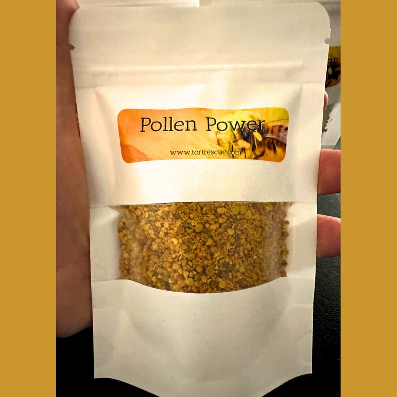 Pollen Power, organic bee pollen, protein for reptiles, superfood, vitamins image 3