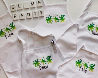 Slime Party Favors, Slime Party, Slime Party Supplies, Slime Decorations, Slime Apron, Slime Gift, Slime Shirt, Slime Free Shipping