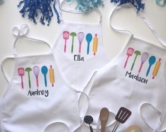 Cooking Party Favors | Baking Party | Chef Party | Cooking Party Kids | Cupcake Party | Cooking Party Favor | Apron for Kids | Custom Apron