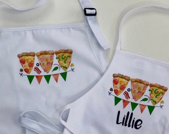 Pizza Party Favors | Pizza Party | Pizza Birthday Party | Pizza Party Favor | Pizza Party Decorations | Pizza Party Ideas | Kids Apron