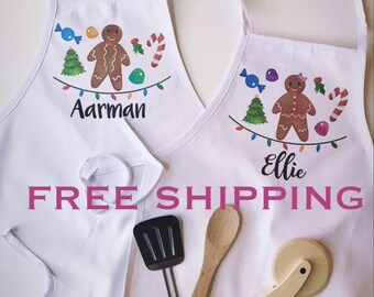 Christmas Apron Christmas Party Favors For Kids Cookie Decorating Party Christmas Cookie Party Gingerbread Apron Christmas Cooking Gift Christmas Apron Christmas Party Favors For Kids Cookie Decorating Party Christmas Cookie Party Gingerbread Apron Christmas Cooking Gift
