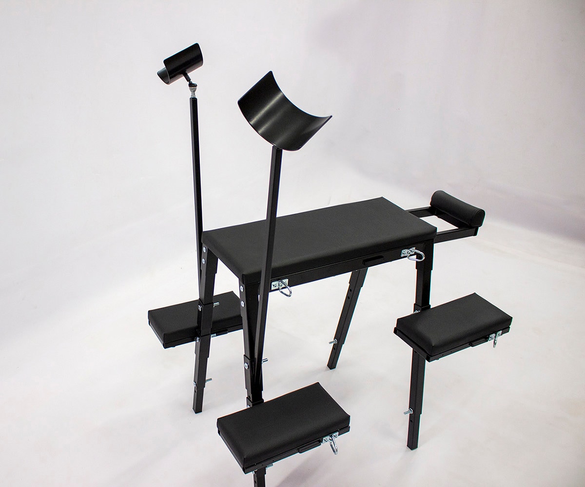 Универсальный Padded Spanking скамейке с ногой Stirrups замечательный пункт...