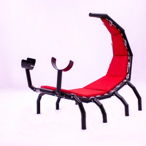 SCORPIO SX CHAIR with bondage restraints for spanking or image 1