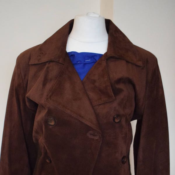 Brand new womens suede jacket. 100% genuine suede jacket