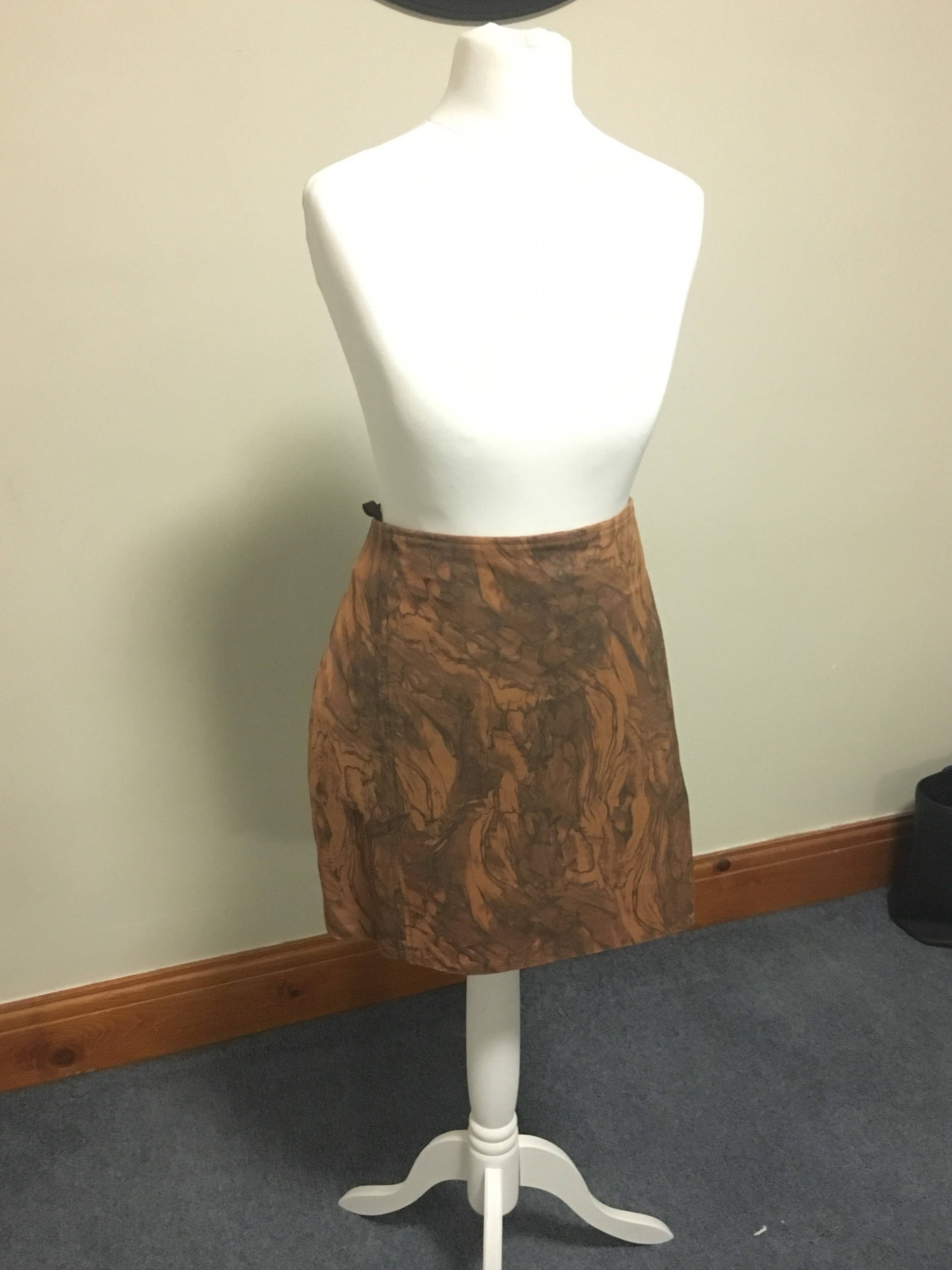 leather skirt size 12