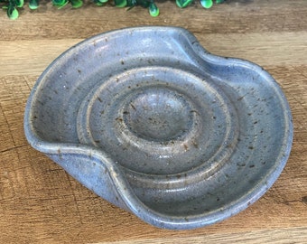 Soap Dish for Non-Soggy Soap (HANDCRAFTED, STONEWARE POTTERY)