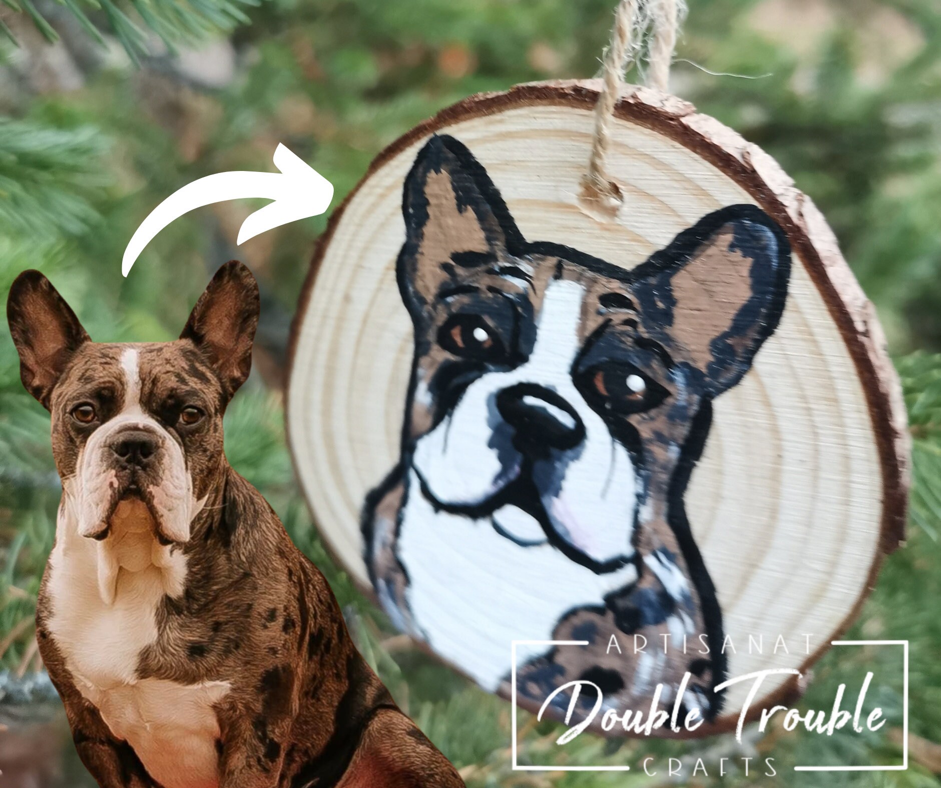 Custom Pet Ornament  Shop • Monet & Chardonnay