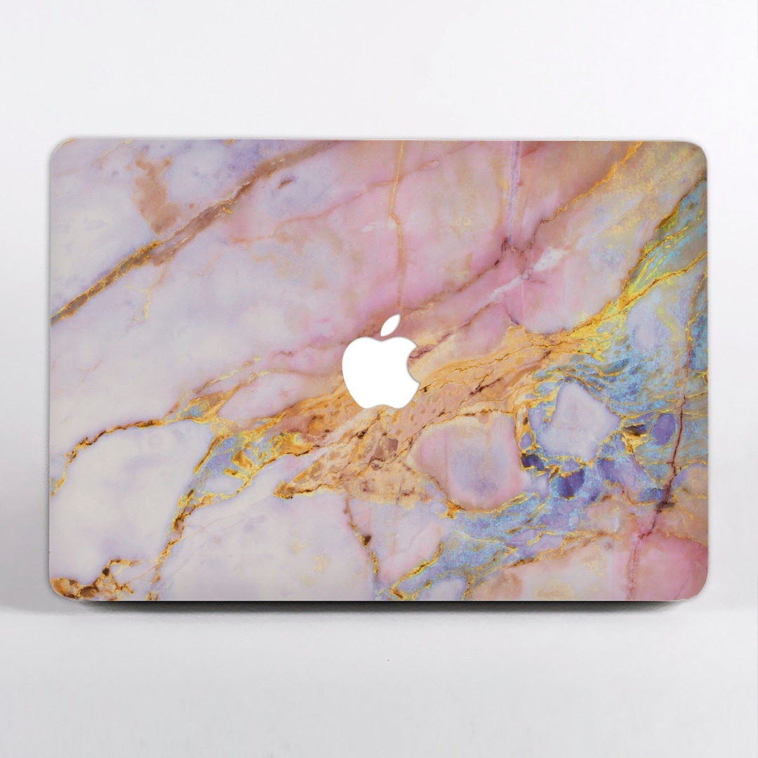 Pink Marble MacBook Air Case Marble MacBook Case Laptop Cover Etsy