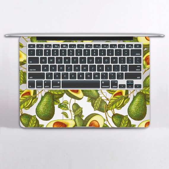Avocado Vinyl Decal MacBook 2018 Fruits MacBook Air 13 Skin MacBook Pro Retina 13 Avocado Sticker MacBook Skin 12 MacBook Pro 15 Sticker