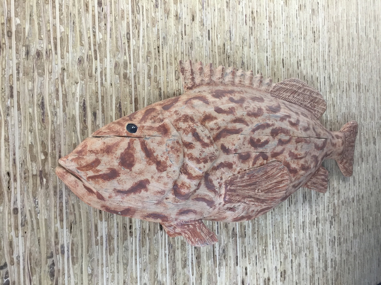 Grouper Fish Hand Carved Looks Good Enough to Eat.... Etsy