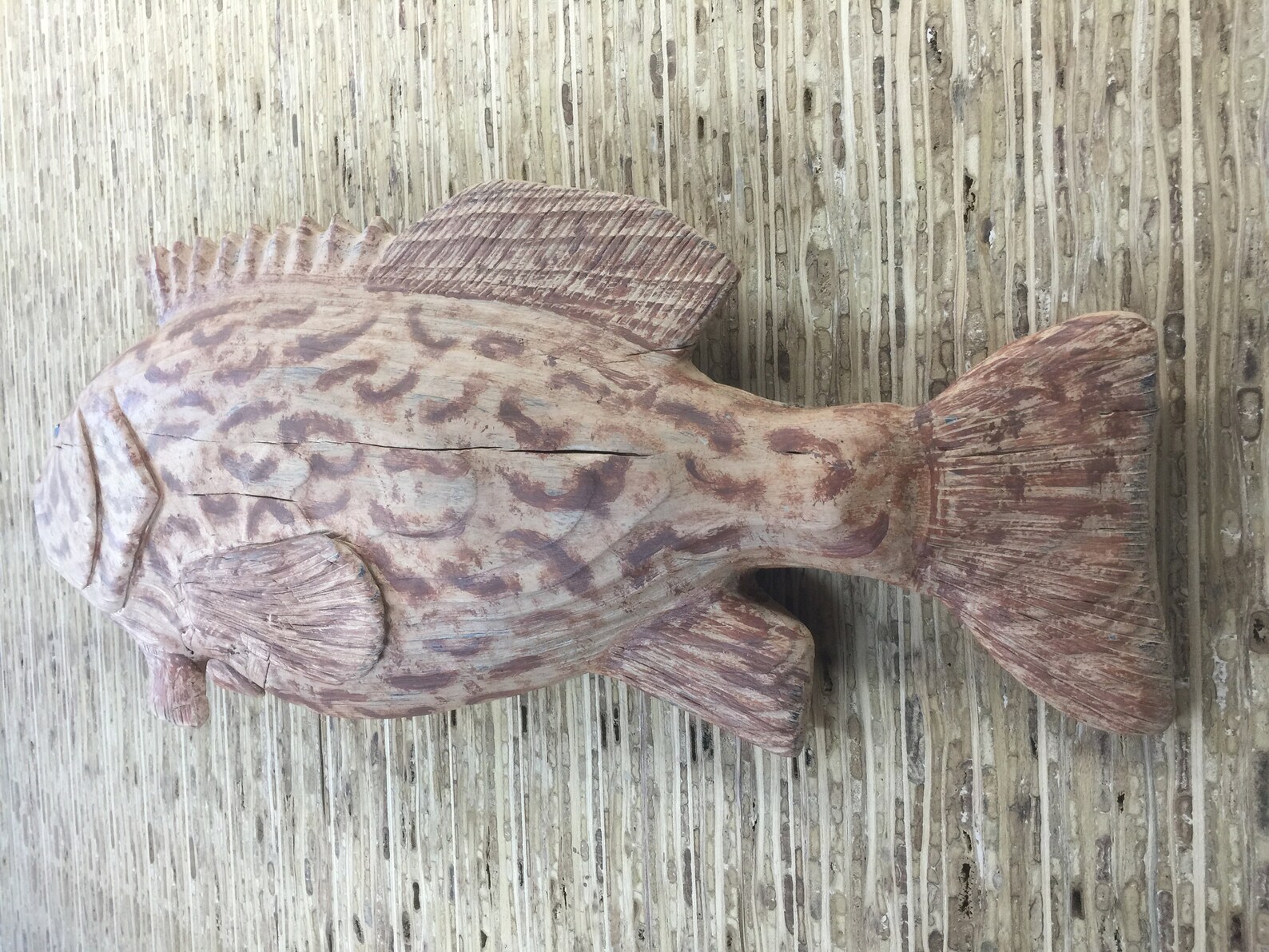 Grouper Fish Hand Carved Looks Good Enough to Eat.... Etsy