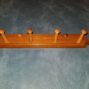 Bamboo & Oak Key Holder