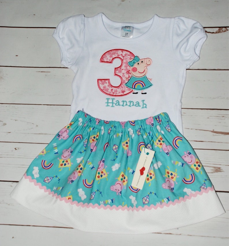 peppa pig boutique outfit