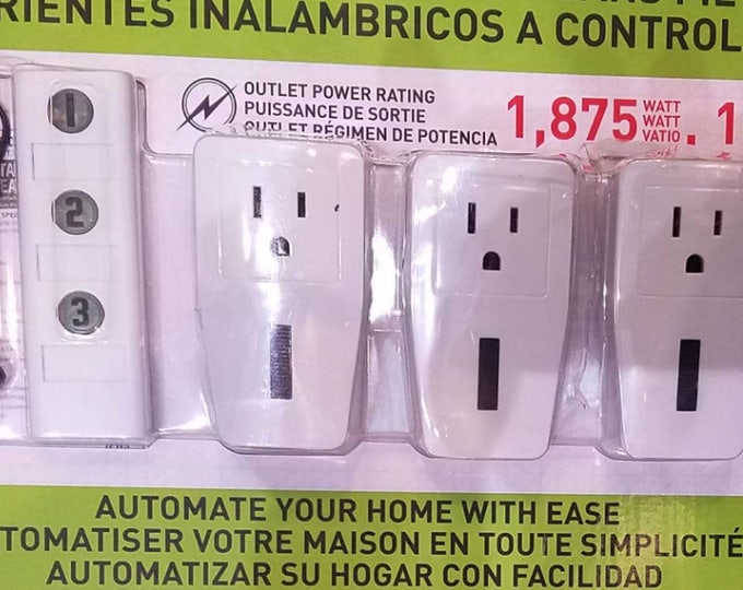 Special Needs Switch Adapted Remote Control Power Outlet 3pck Etsy