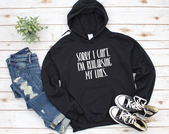 Funny Actor/Actress T-Shirt: Rehearsing My Lines
