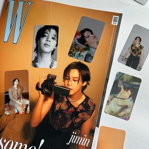 Jimin 2023 W Korea Magazin Fotokarten | BTS Park Jimin