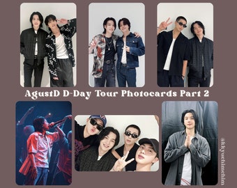 D DAY TOUR Suga Lucky Draw Photocard - Etsy