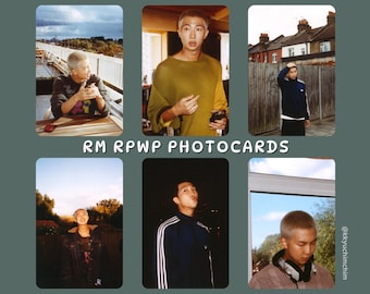 RM Right Place, Wrong Person トレカ ポストカード Official BTS RM Right Place, Wrong Person RPWP CD Photocard