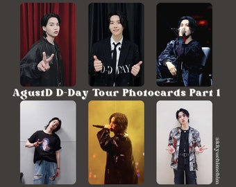 D DAY TOUR Suga Lucky Draw Photocard - Etsy