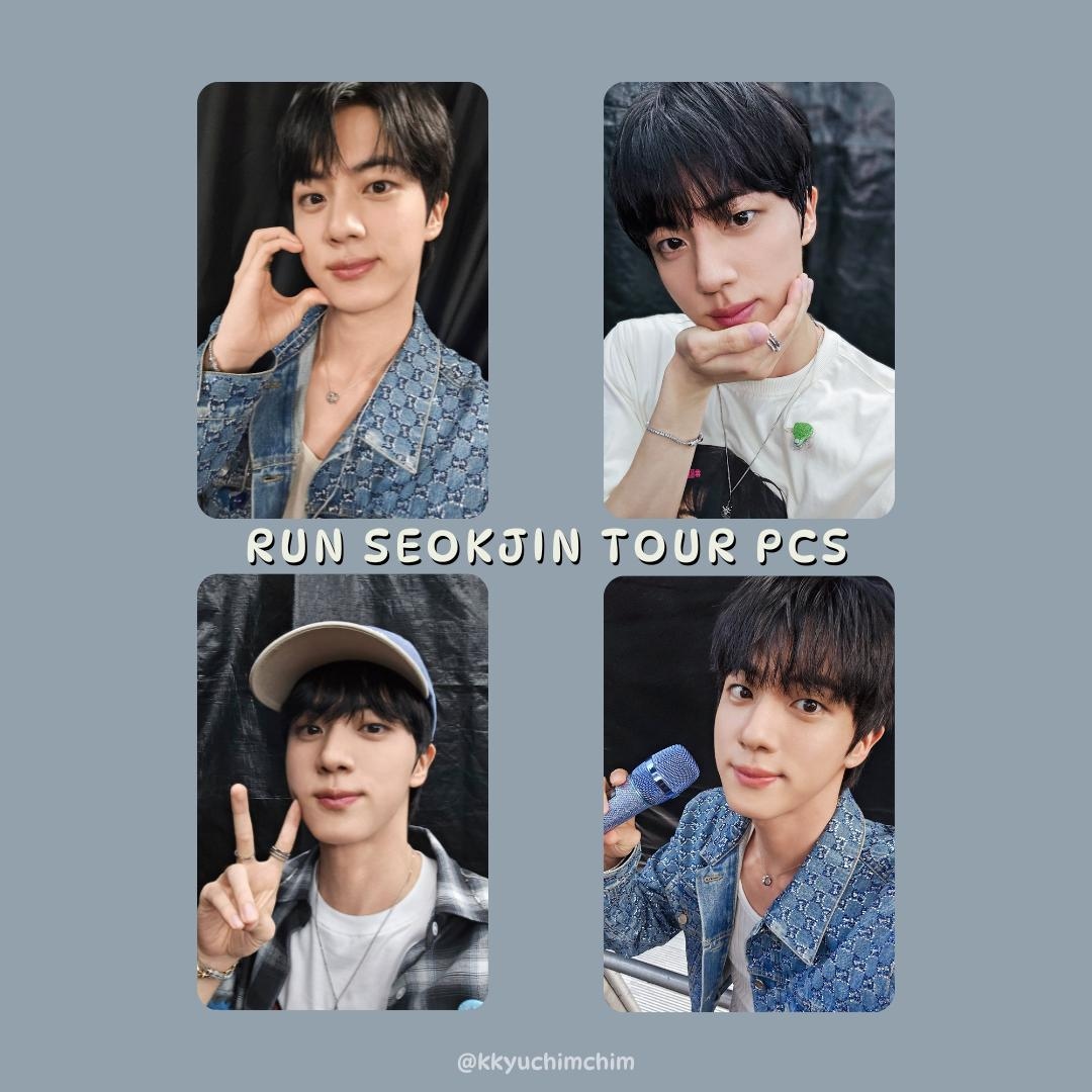 Run Seokjin EP Tour Photocards | Holographic BTS Photo Prints - Etsy