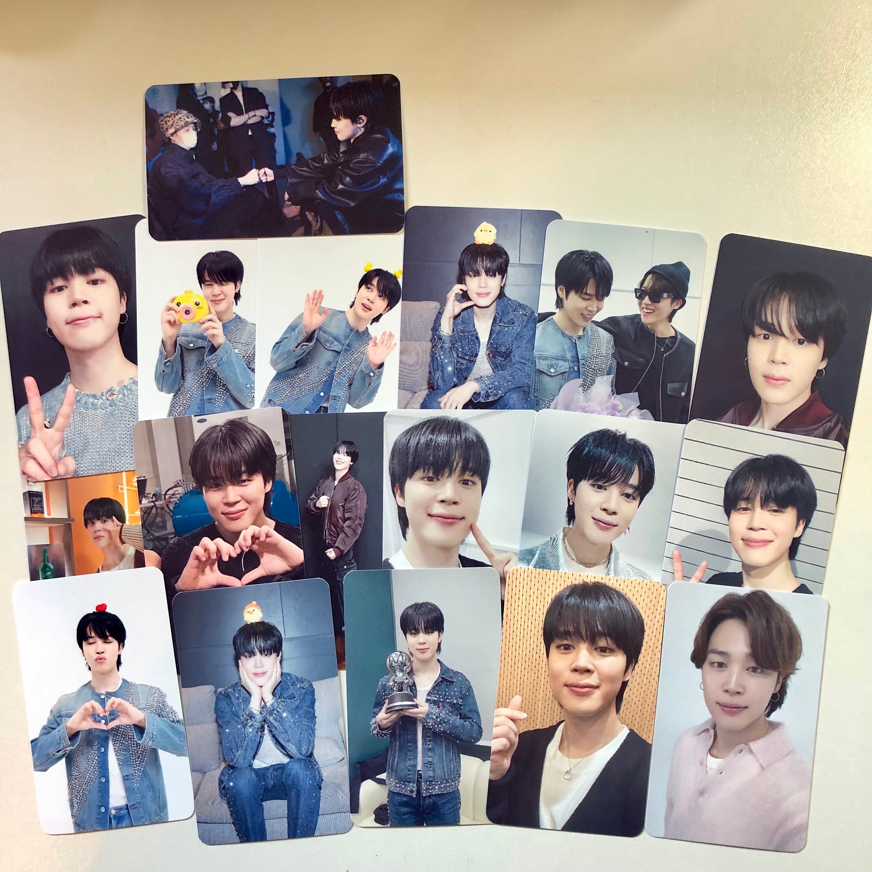 Jimin FACE Promos Part 2 Photocards | BTS Park Jimin Holographic