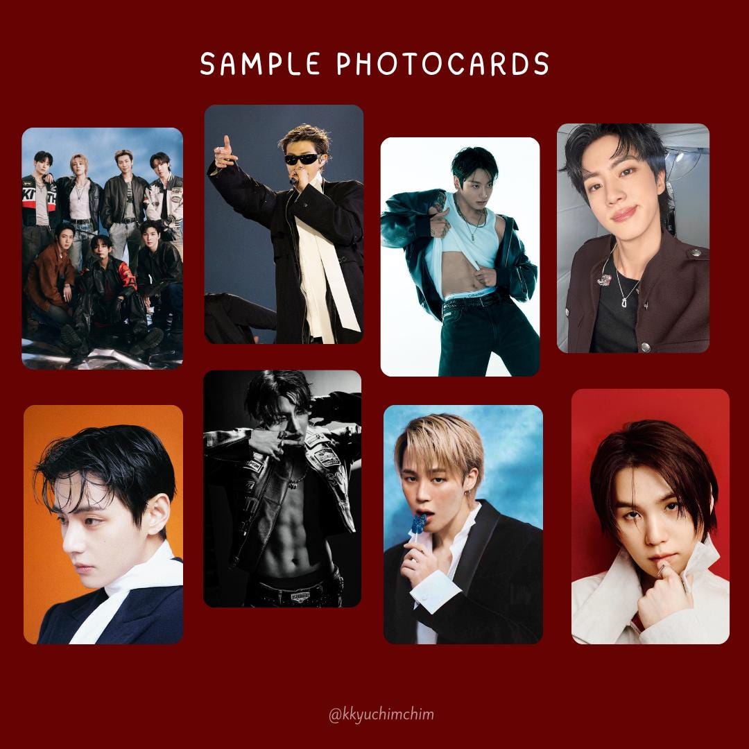 BTS Arirang Tour Photocard Freebies Bulk Order - Etsy