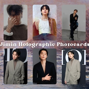 Cartes photo holographiques et impressions pour appareil photo instantané Jimin | BTS Park Jimin Chapitre 2 It Boy Things