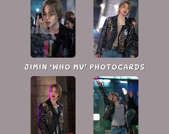 BTS ジミン BE Ver. ホワイト反射スローガン (23.6インチx7.8インチ