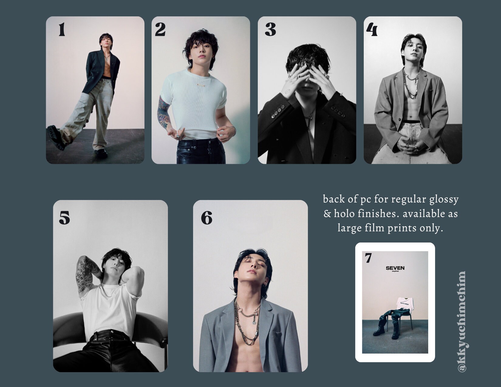 BTS ジョングク SEVEN シャツ