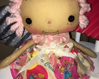 Raggedy Ann Ice Cream Shoppe Doll