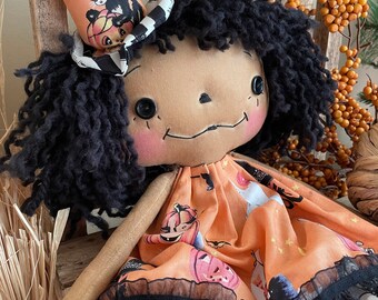 Bruja primitiva de Halloween
