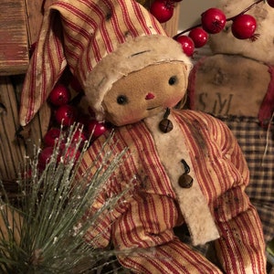 Primitive Snowman Baby