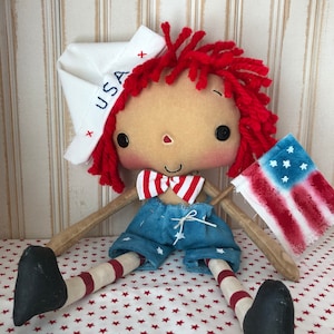 Primitive USA Raggedy Andy