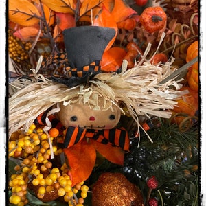 Primitive Fall Scarecrow Poke
