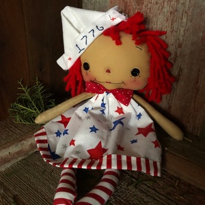 Americana Raggedy Annie