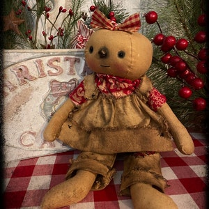 Primitive Gingerbread Doll