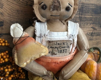 Primitive Pumpkin “Jack” Doll