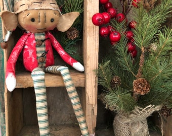 Primitive Christmas Elf