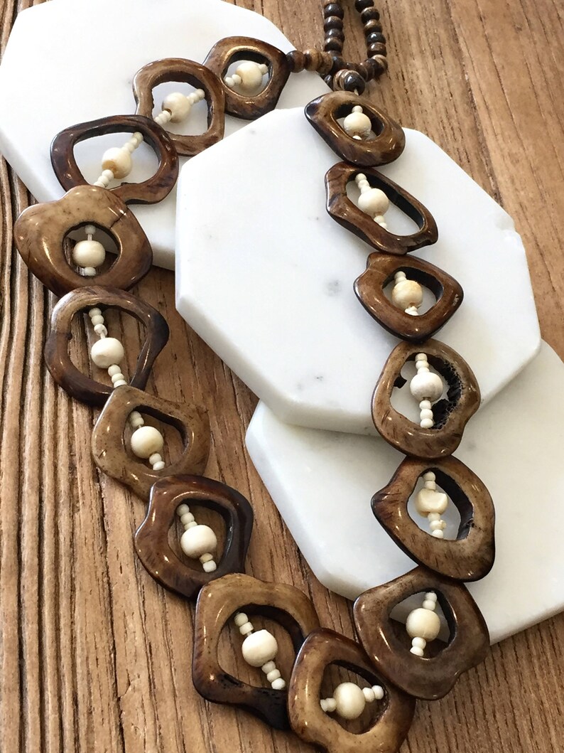 Buffalo Horn Jewelry Horn Jewelry Buffalo Horn Necklace Etsy