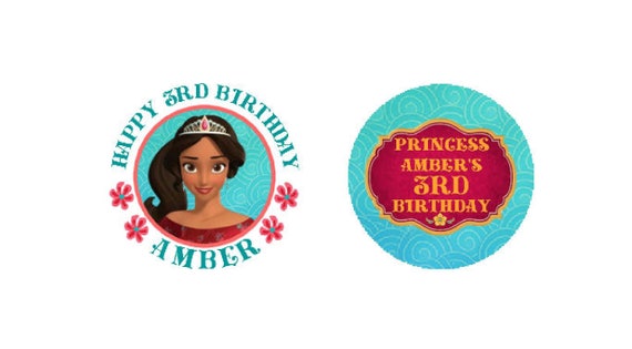 ELENA OF AVALOR PERSONALIZED STICKERS LABELS TAGS VARIETY OF SIZES AND SHAPES