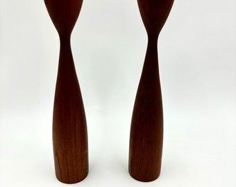 Pair of two mcm candel holders from Denmark