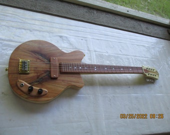 8 string Electric "Swamp Dawg" Tenor Guitar - by G.S.Monroe
